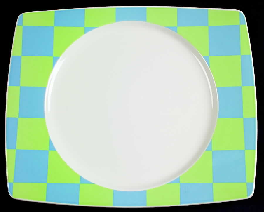 Bisto Blue Green Dinner Plate by Mikasa-1