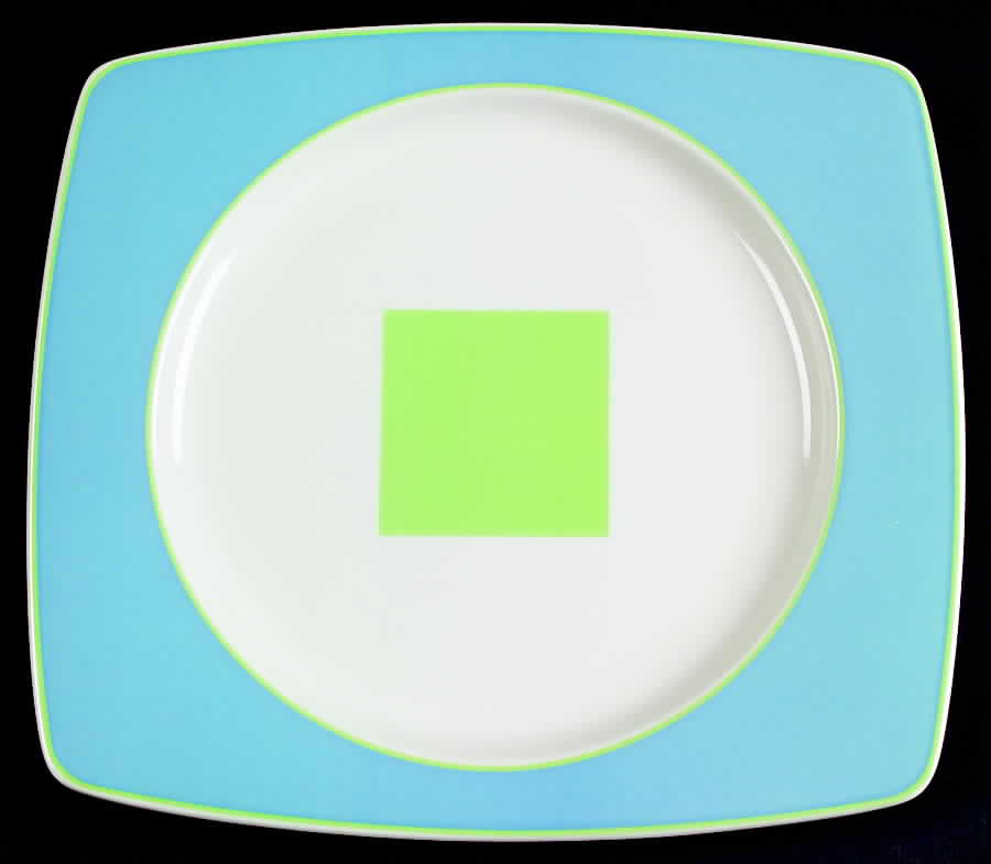 Bisto Blue Green Salad Plate by Mikasa-1