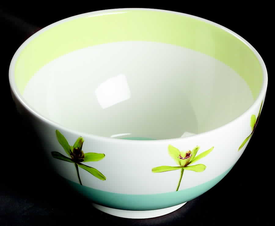 Orchid Show 9" Round Vegetable Bowl by Mikasa-1