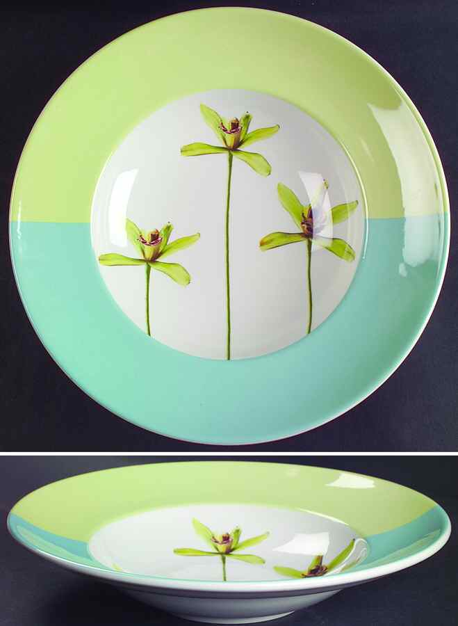 Orchid Show 11" Individual Pasta Bowl by Mikasa-1
