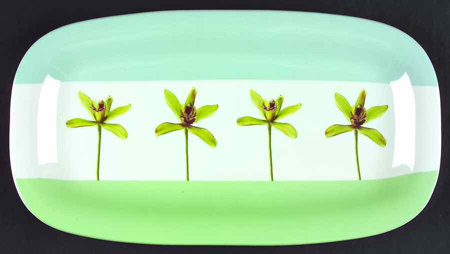 Orchid Show Tart Dish by Mikasa-1