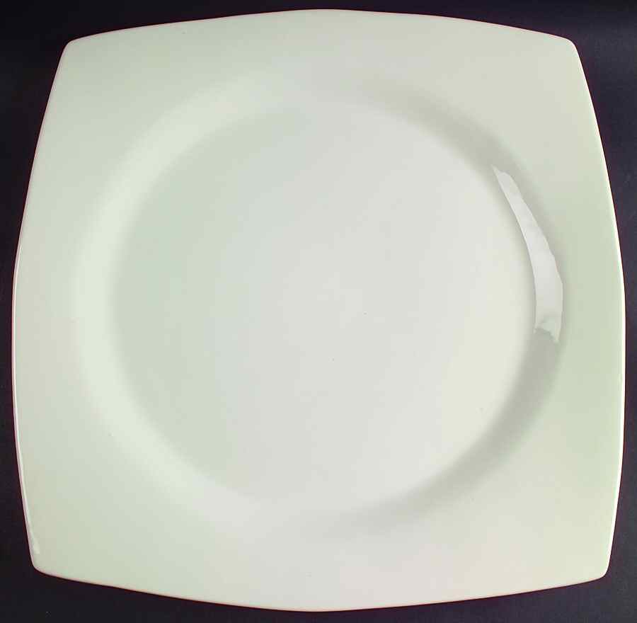 Monument White 16" Square Serving Platter by Mikasa-1