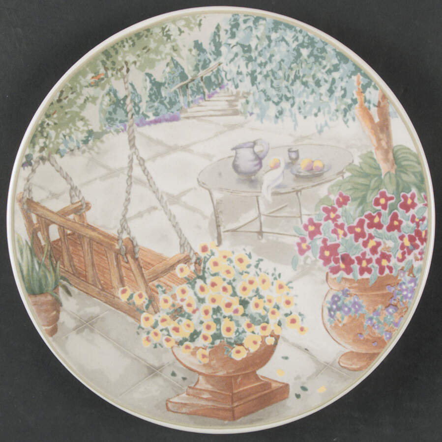 French Villa Salad Plate by Mikasa-1