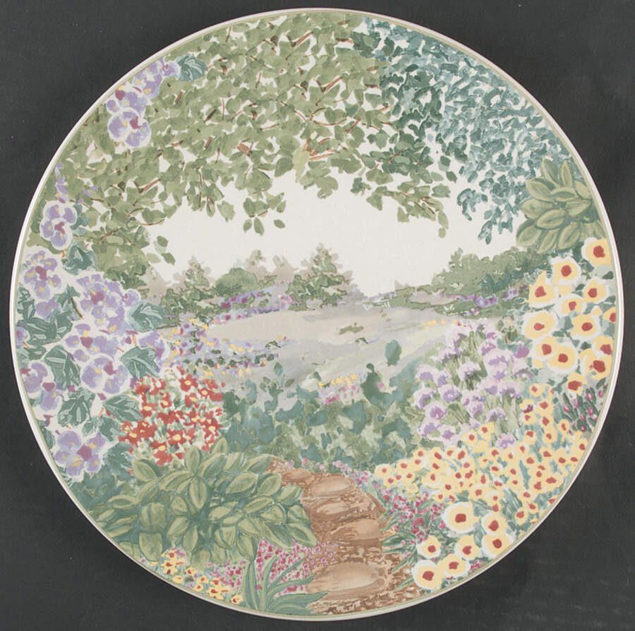 French Villa Service Plate (Charger) by Mikasa-1