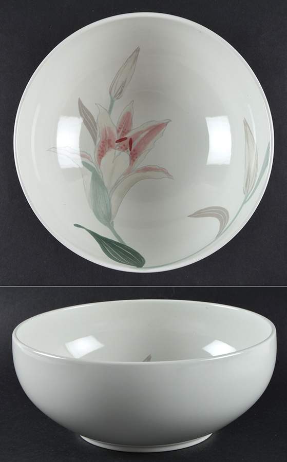 Lily De Jour 8" Round Vegetable Bowl by Mikasa-1