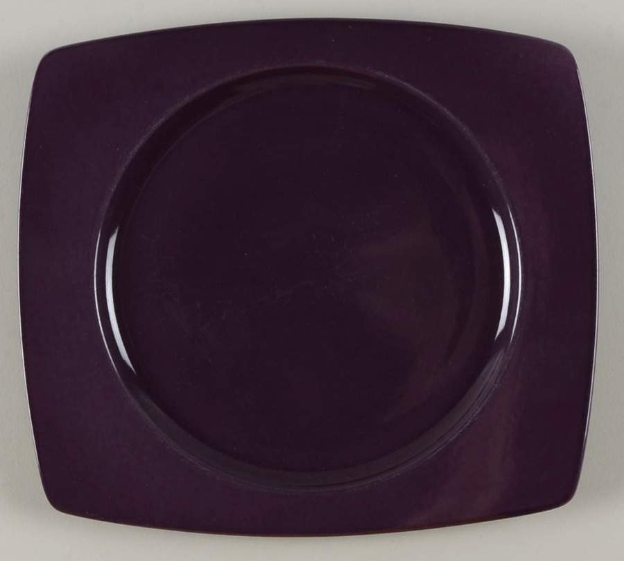Palette Aubergine Salad Plate by Mikasa-1