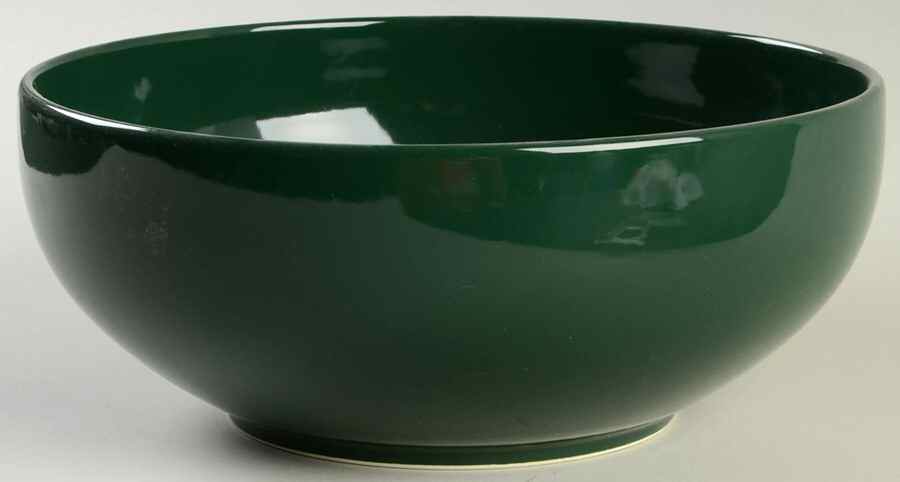 Palette Green 8" Round Vegetable Bowl by Mikasa-1