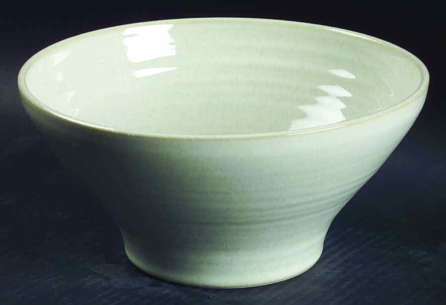 Studio Glaze Egg Shell 9" Round Vegetable Bowl by Mikasa-1