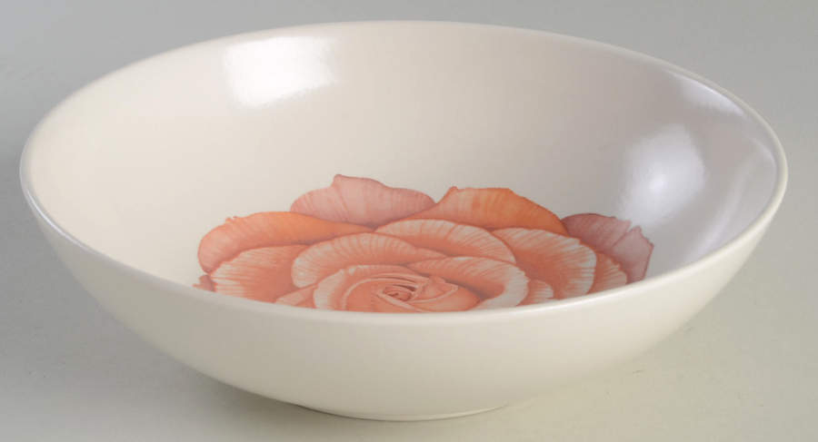 Romantic Rose Coupe Soup Bowl by Mikasa-1