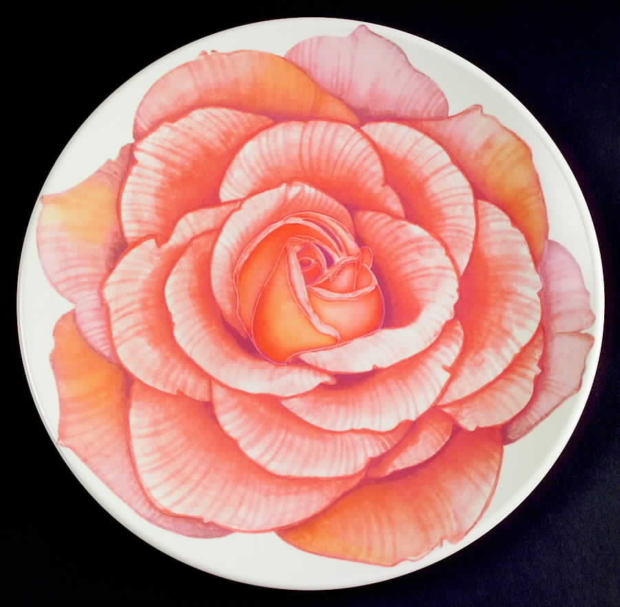 Romantic Rose Dinner Plate by Mikasa-1