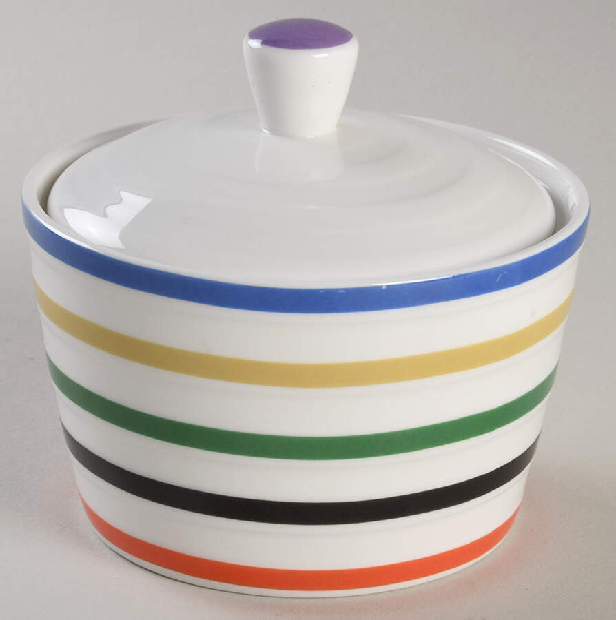 Color Vibe Sugar Bowl & Lid by Mikasa-1