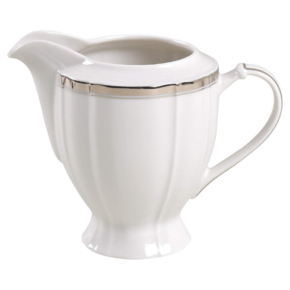 Hyde Park Platinum Creamer by Mikasa-1