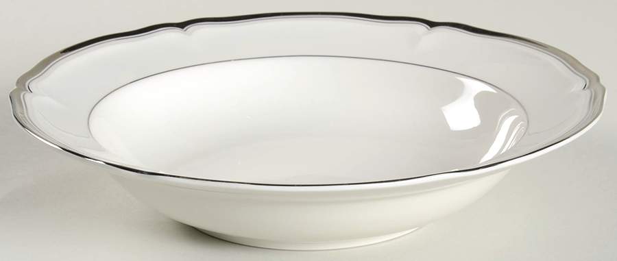 Hyde Park Platinum 9" Round Vegetable Bowl by Mikasa-1