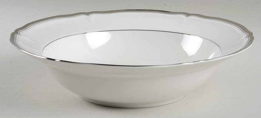 Hyde Park Platinum 10" Round Vegetable Bowl by Mikasa-1