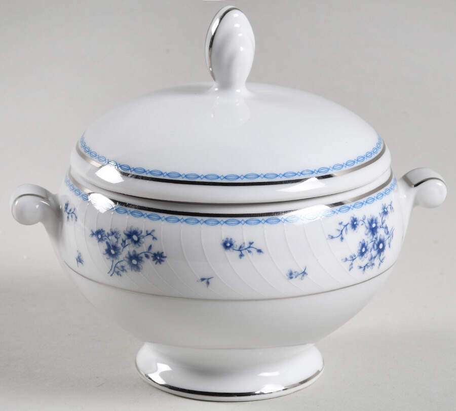 Breath of Spring Sugar Bowl & Lid by Mikasa-1