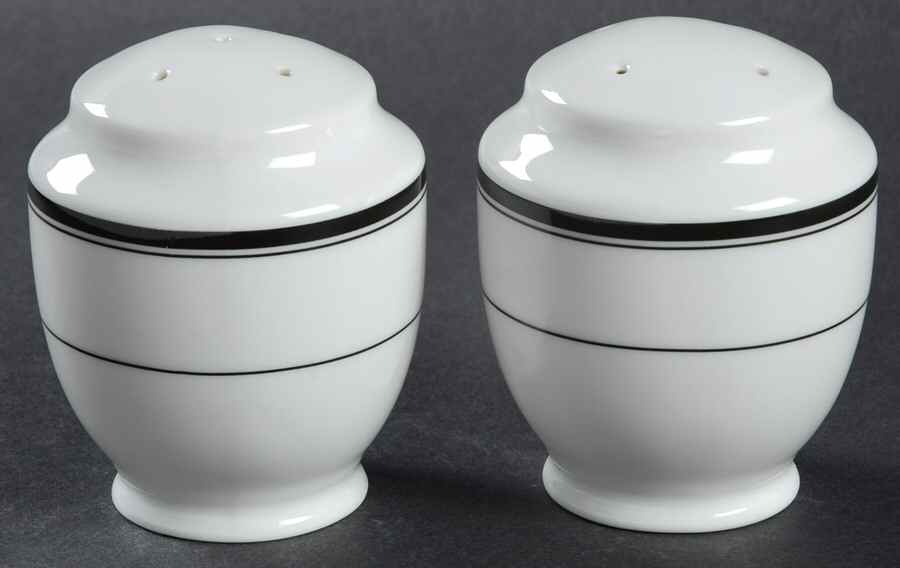 Classic Ebony Salt & Pepper Set by Mikasa-1