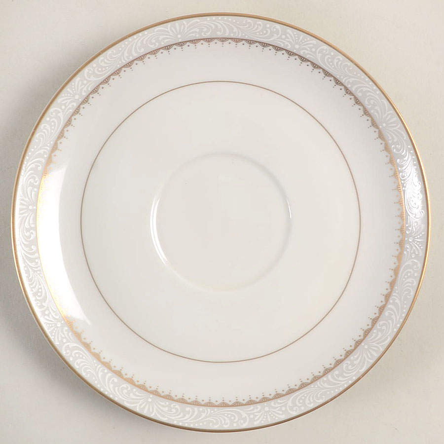 Royalty Gold Saucer by Mikasa-1