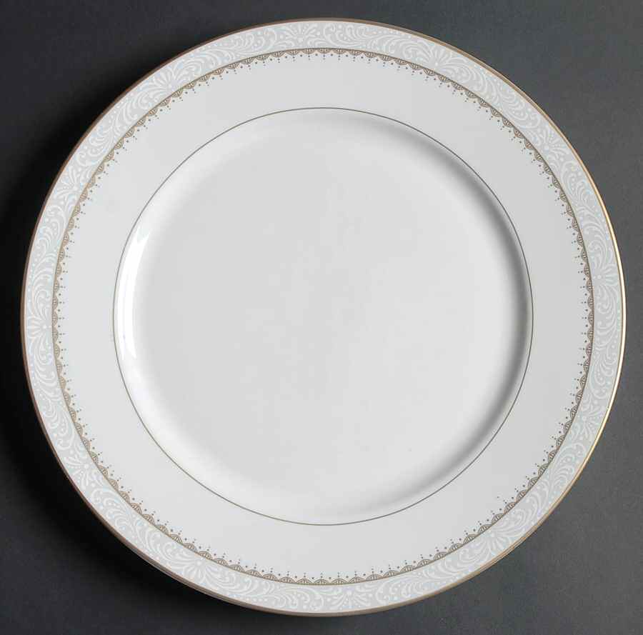 Royalty Gold 12" Chop Plate (Round Platter) by Mikasa-1
