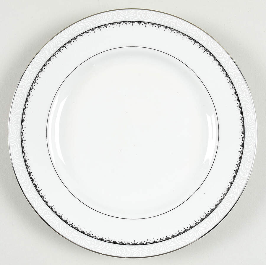 Royalty Platinum Salad Plate by Mikasa-1