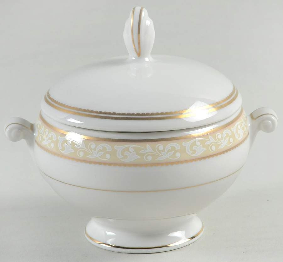 Radcliffe Sugar Bowl & Lid by Mikasa-1