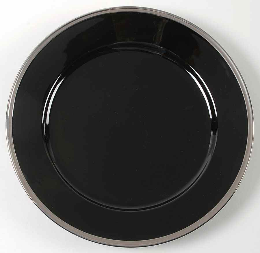 Platinum Accent 12" Chop Plate (Round Platter) by Mikasa-1