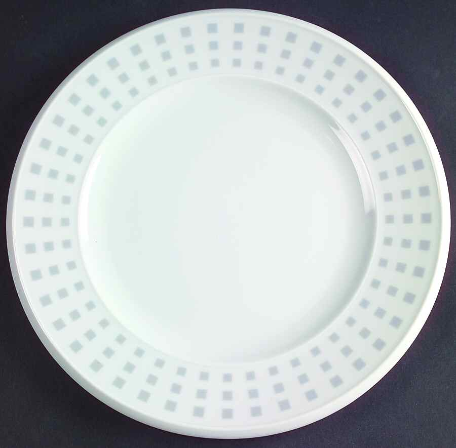 Checkpoint Gray Dinner Plate by Mikasa-1
