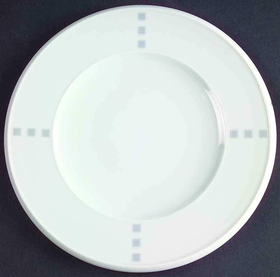 Checkpoint Gray Salad Plate by Mikasa-1