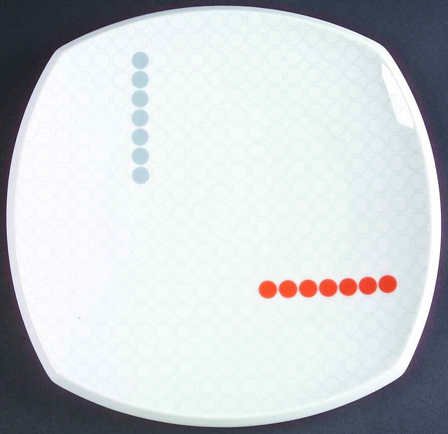 Dot Net Dinner Plate by Mikasa-1