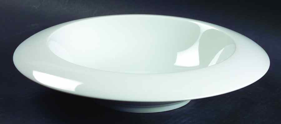 Simplicity White (M5200) 10" Round Vegetable Bowl by Mikasa-1