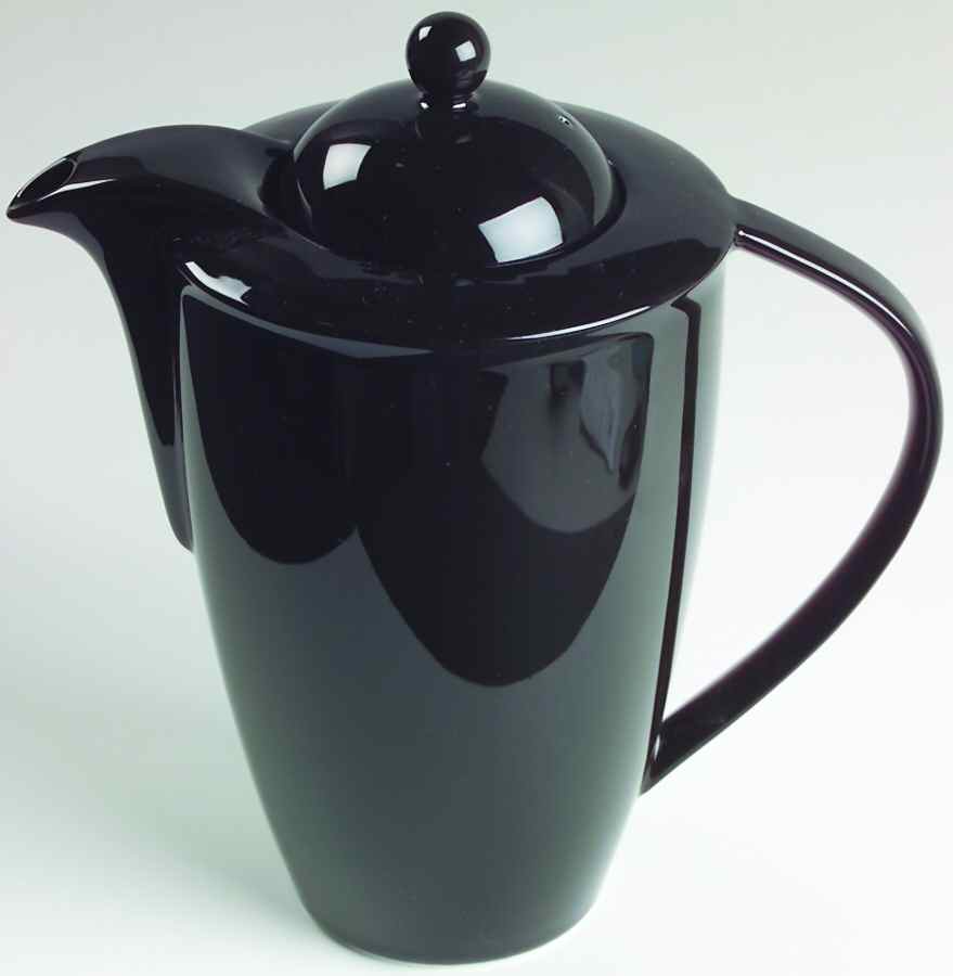 Simplicity Black (M5205) Coffee Pot & Lid by Mikasa-1