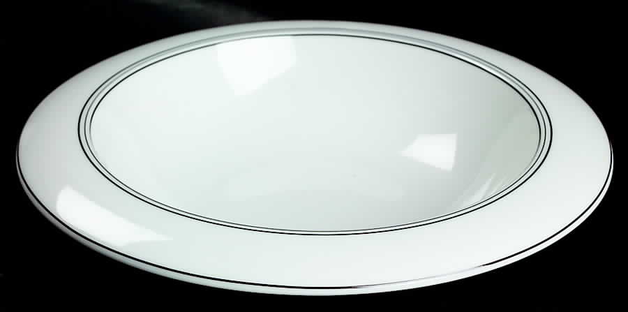 Vip Black Rim Soup Bowl by Mikasa-1