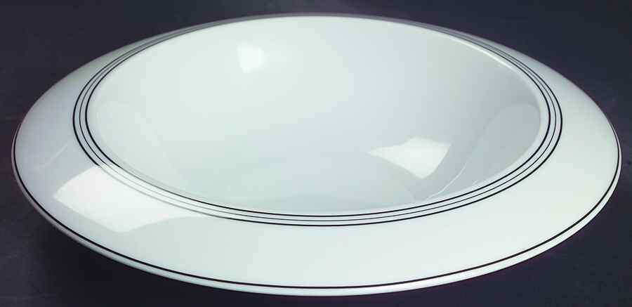 Vip Black 10" Round Vegetable Bowl by Mikasa-1
