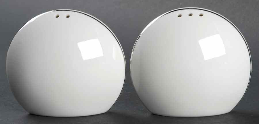 Pure Platinum Salt & Pepper Set by Mikasa-1