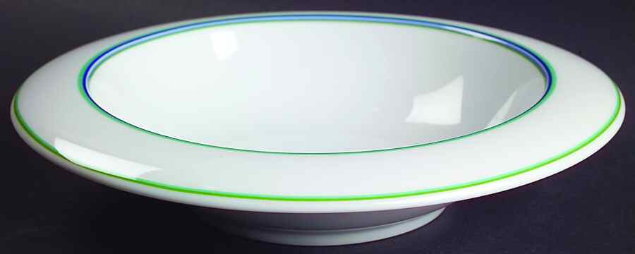 Vip Blue Rim Soup Bowl by Mikasa-1