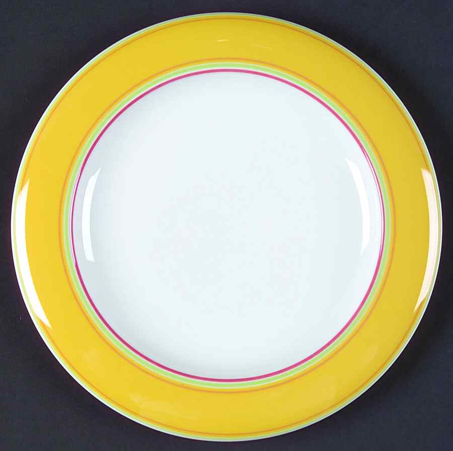 Vip Yellow Salad Plate by Mikasa-1
