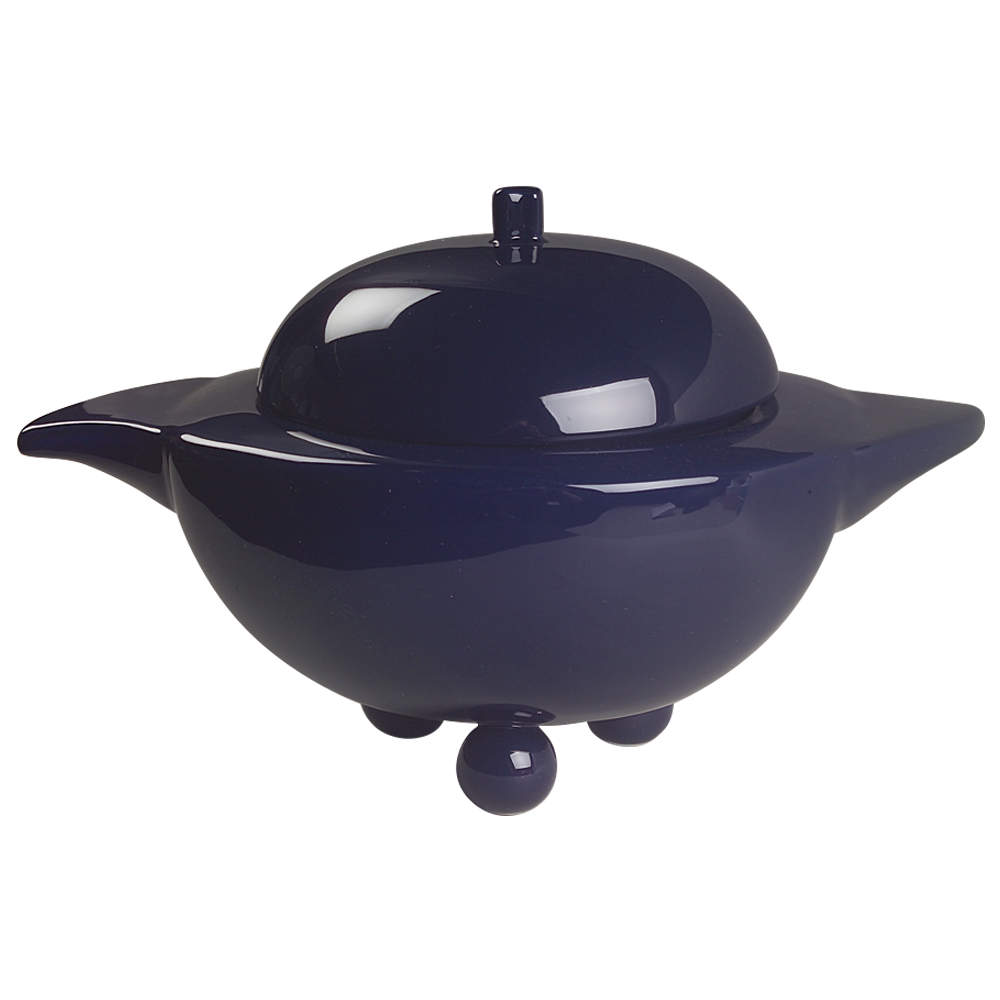 Simplicity Navy Tureen &  Lid by Mikasa-1