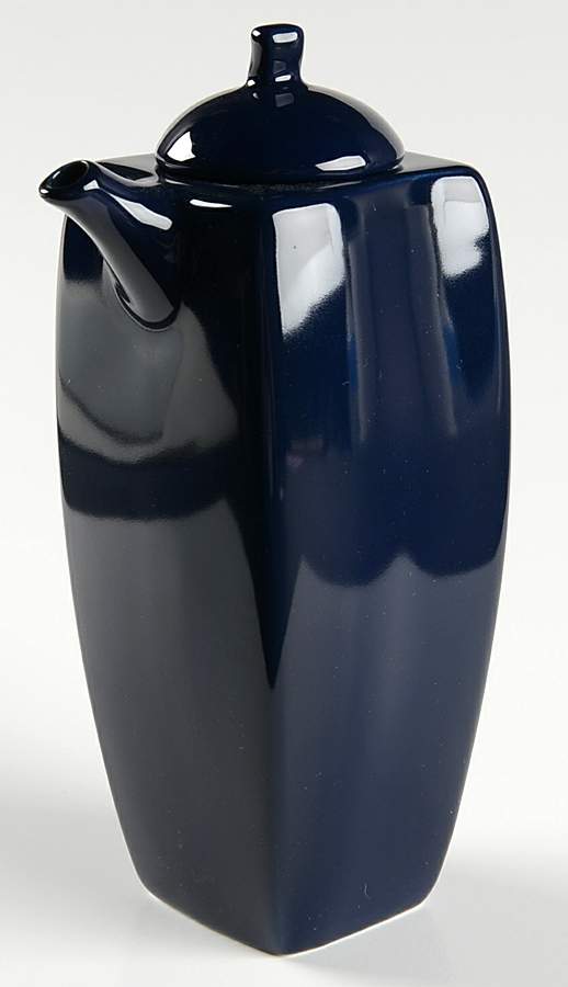 Simplicity Navy Cruet with Lid/Stopper by Mikasa-1