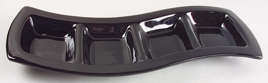 Simplicity Black Hypnotic Wave (KT532) 4 Part Relish by Mikasa-1