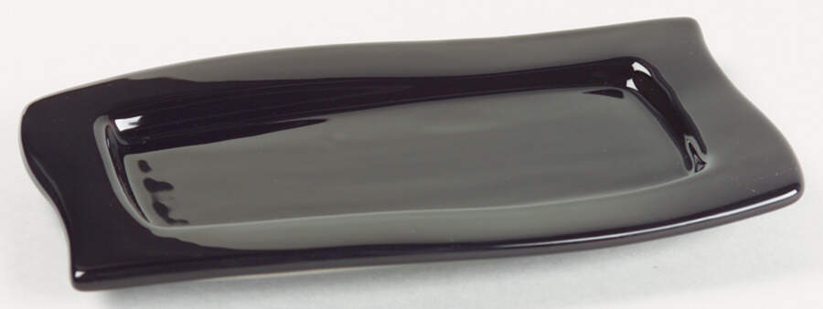 Simplicity Black Hypnotic Wave (KT532) Cruet Tray/Stand by Mikasa-1