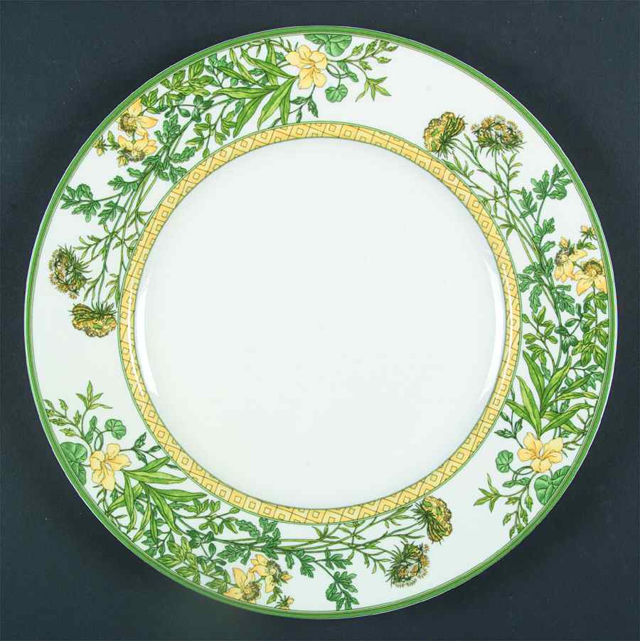 Floral Court Dinner Plate by Mikasa-1
