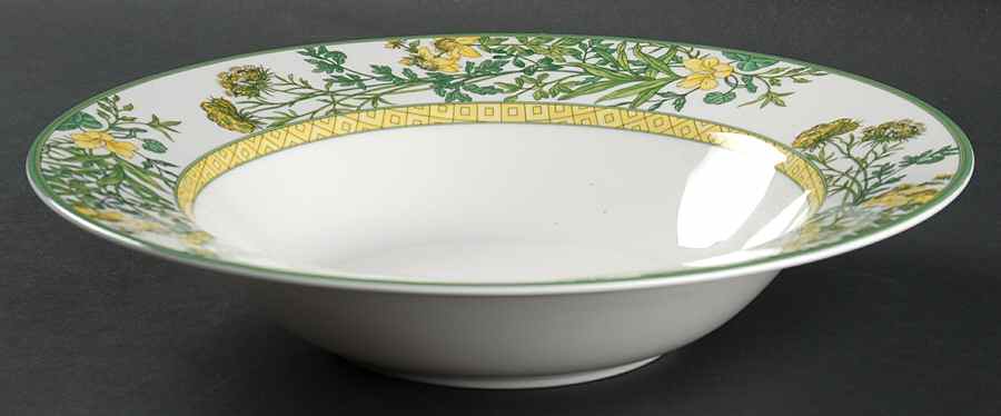 Floral Court 10" Round Vegetable Bowl by Mikasa-1