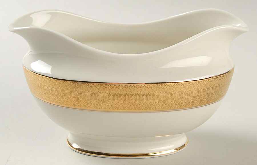 Opera Gold Gravy Boat by Mikasa-1