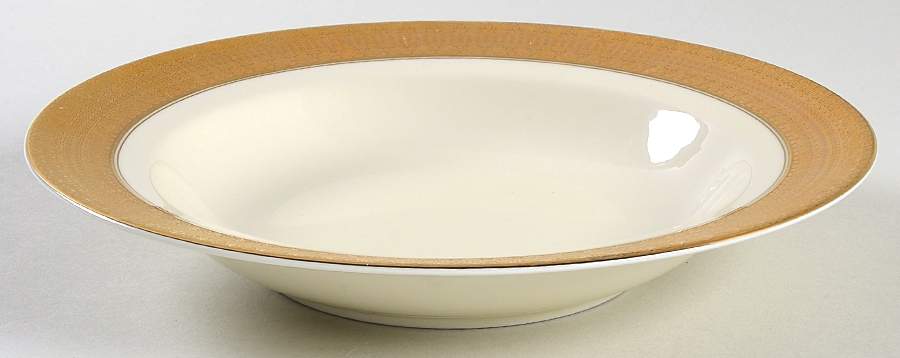 Opera Gold Rim Soup Bowl by Mikasa-1