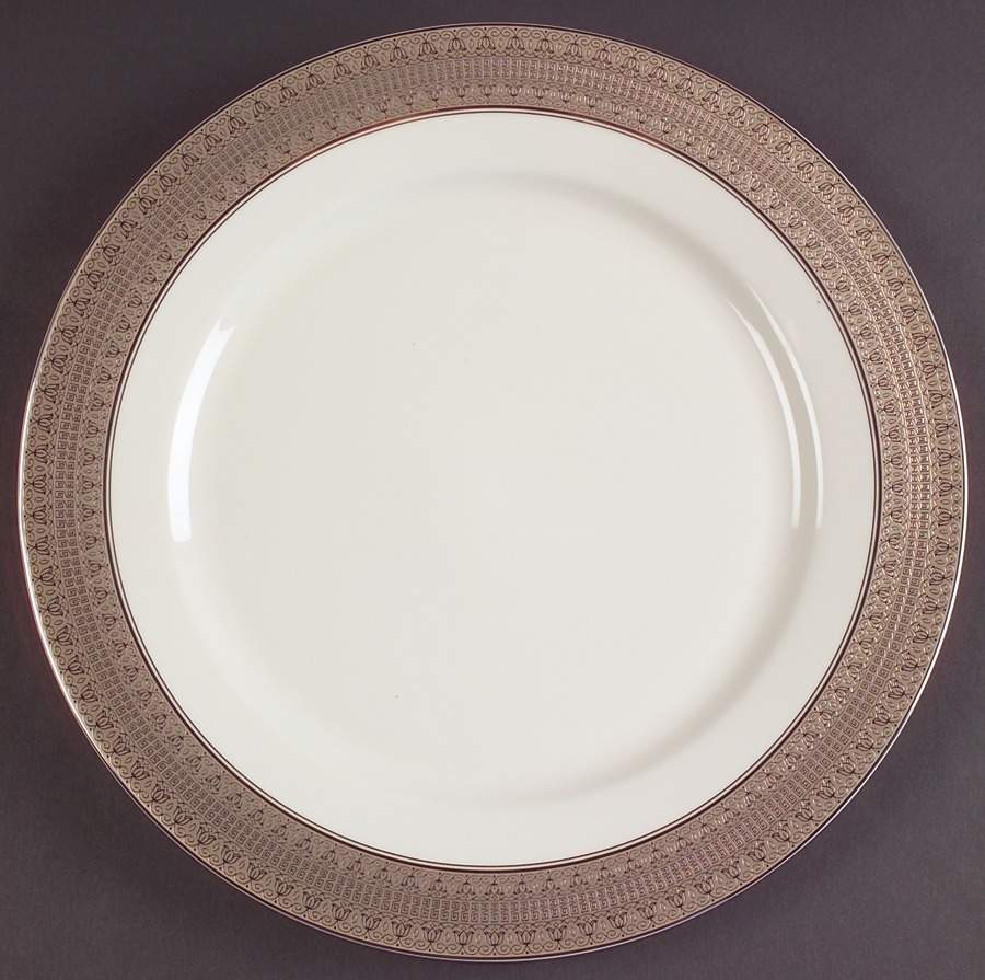 Opera Platinum Dinner Plate by Mikasa-1