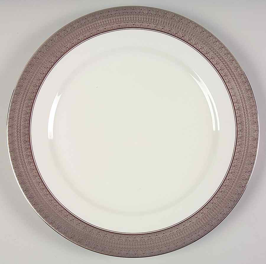 Opera Platinum 12" Chop Plate (Round Platter) by Mikasa-1