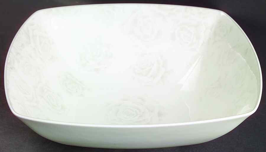 Silver Rose Hostess Bowl by Mikasa-1