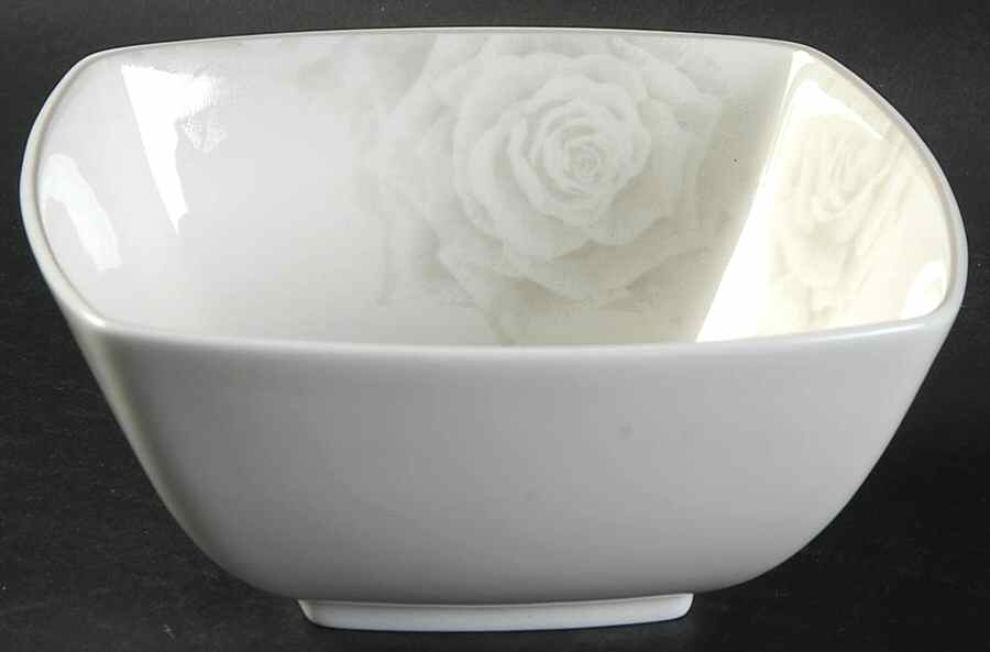 Silver Rose Fruit/Dessert (Sauce) Bowl by Mikasa-1