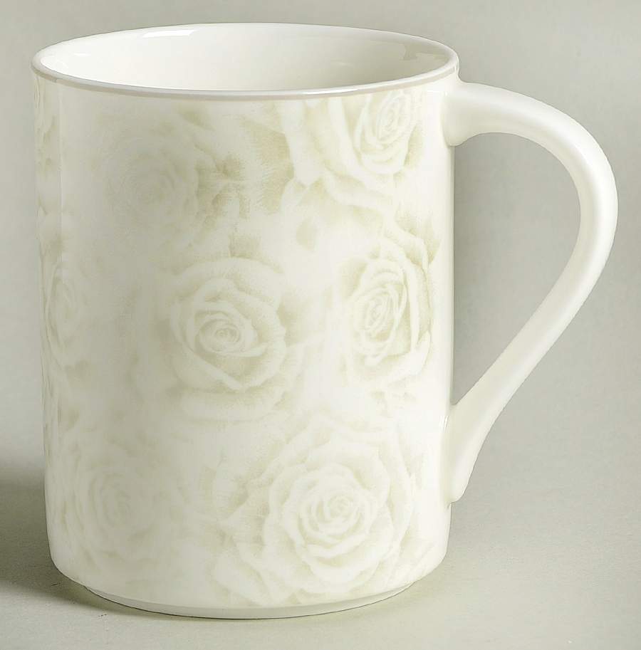 Silver Rose Mug by Mikasa-1