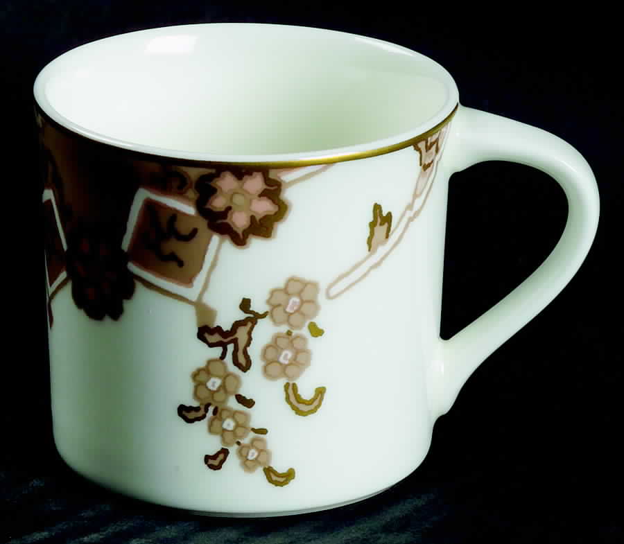 Victorian Paisley Flat Demitasse Cup by Mikasa-1