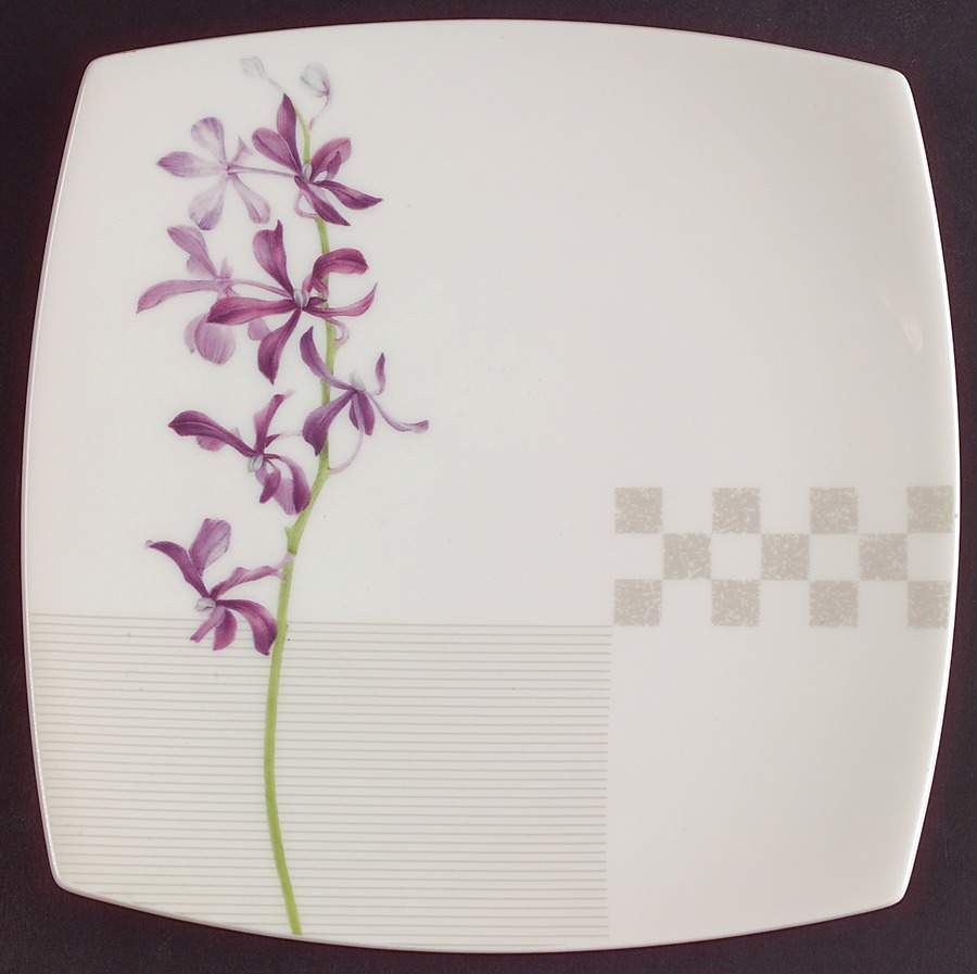 Botanical Fancy Salad Plate by Mikasa-1